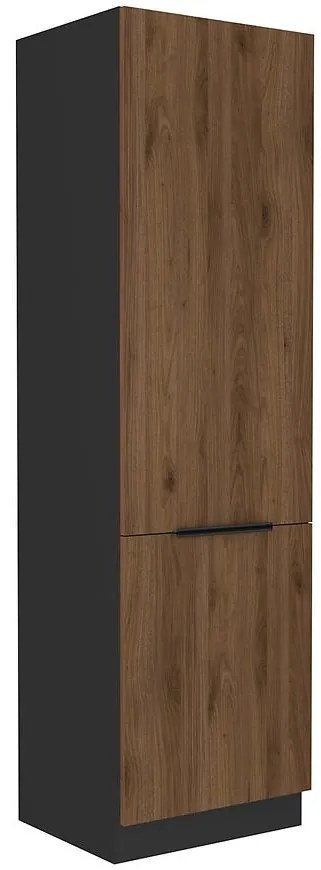 Kuchynská skrinka Monza orech okapi 60lo-210 2f