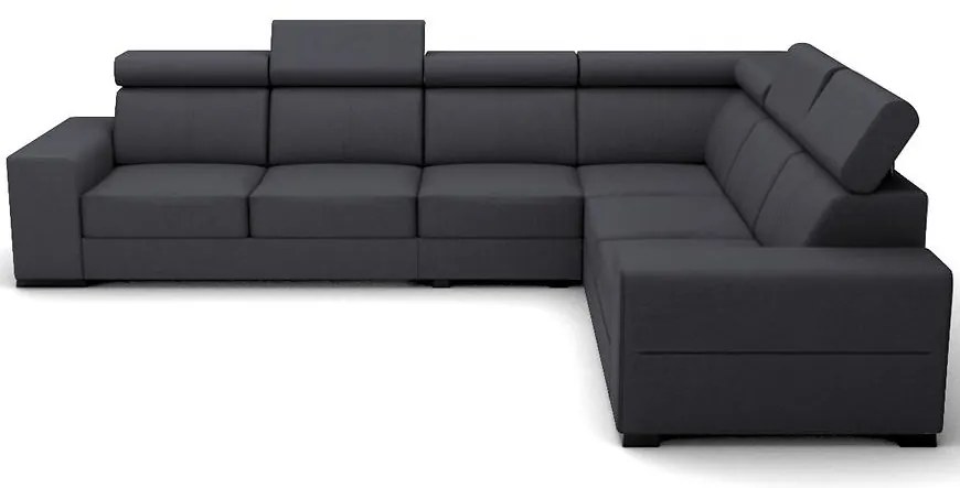 Rohová sedacia súprava Apollo OT-2R Soro 97, drevo venge