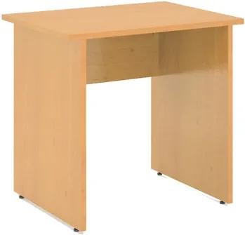 Kancelársky písací stôl, dĺžka 800 mm, breza