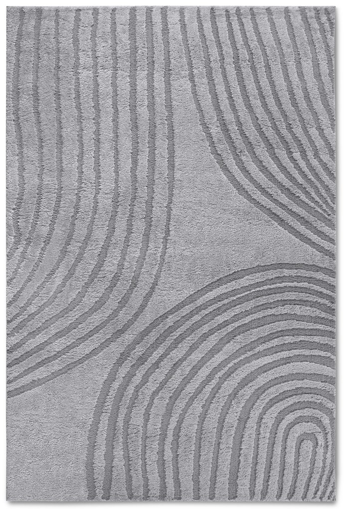 Kusový koberec Gallery 106085 Light Grey z kolekcie Elle, 80x120, šedá, obývacia izba, ELLE Decoration