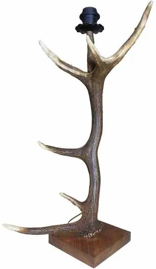 Lampa stojacie z jelenieho parožia elaphus - 70cm / E27