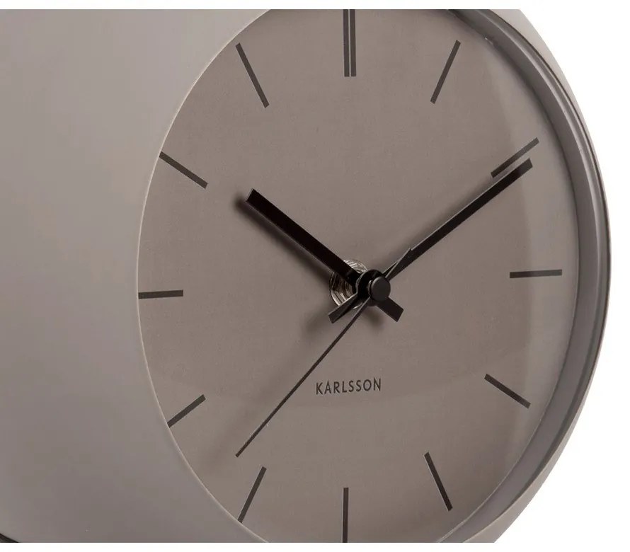 Stolové hodiny ø 21 cm Nirvana Globe – Karlsson