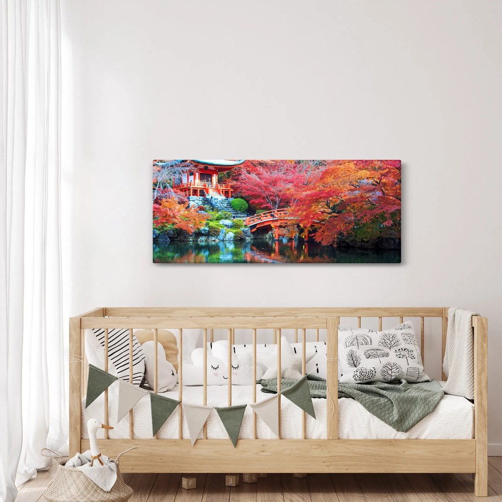Obraz - Orientálna krajina (120x50 cm)