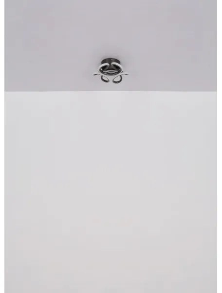 Globo 67386-24A - LED stropné svietidlo MELISAND LED/24W/230V pr. 26 cm čierne