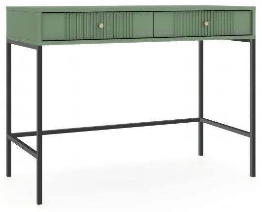 Toaletný stolík Isae 42 (zelená + čierna). Akcia -37%. Vlastná spoľahlivá doprava až k Vám domov. 1125211