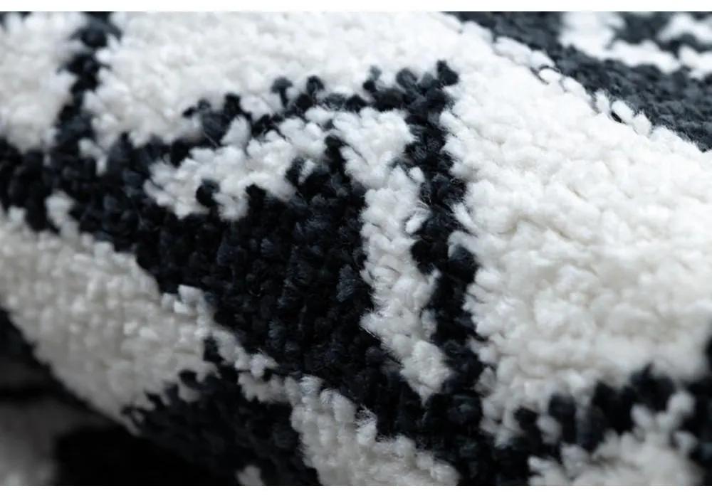 Kusový koberec Matto krémovo sivý kruh 140cm
