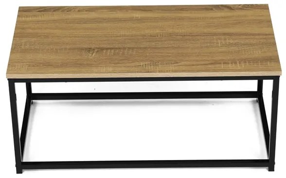 Autronic BONTEC Konferenčný stolík 90x48cm, mdf, old wood, CT-G1090 OAK Farba: Hnedá