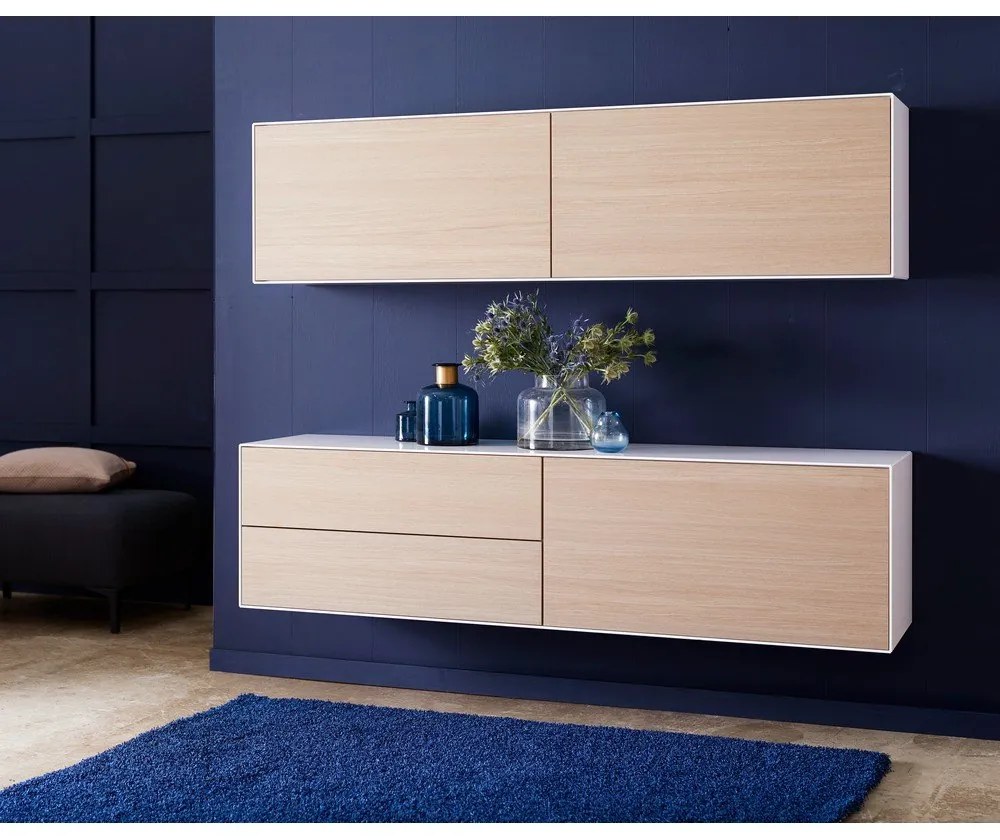 Nízka komoda v dekore duba v súprave 2 ks 180x46 cm Edge by Hammel - Hammel Furniture