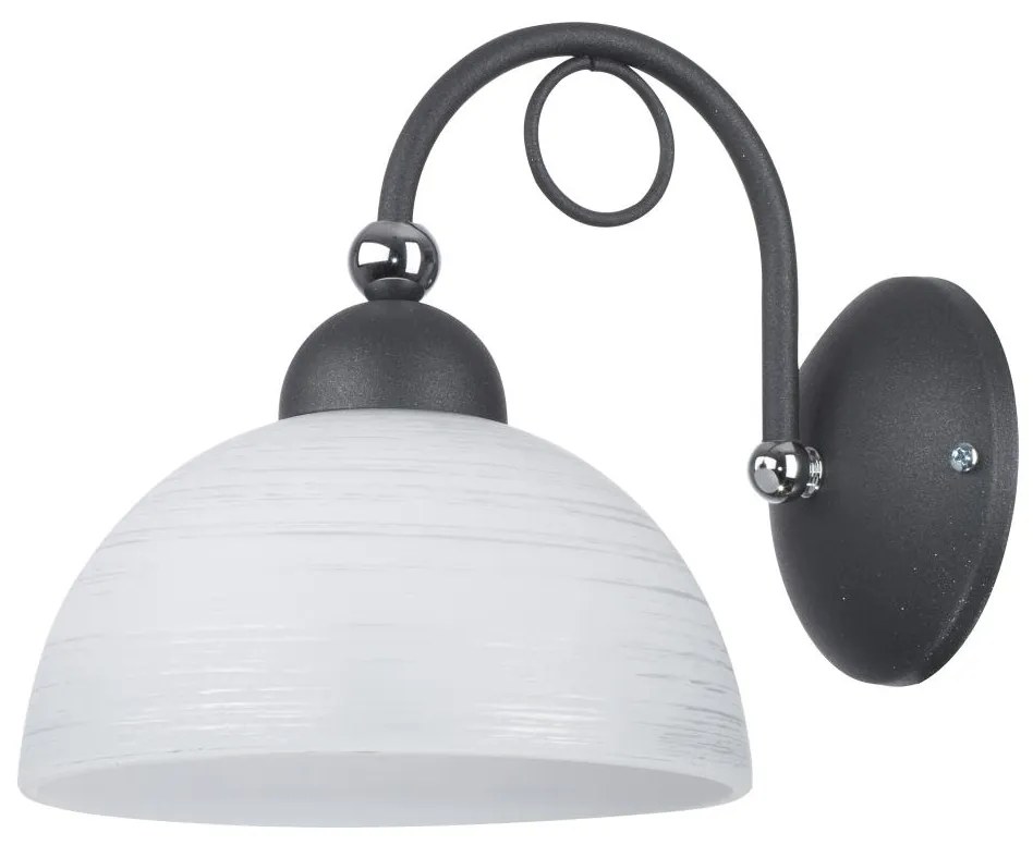 Jupiter 1492 - Nástenné svietidlo SAGA 1xE27/60W/230V