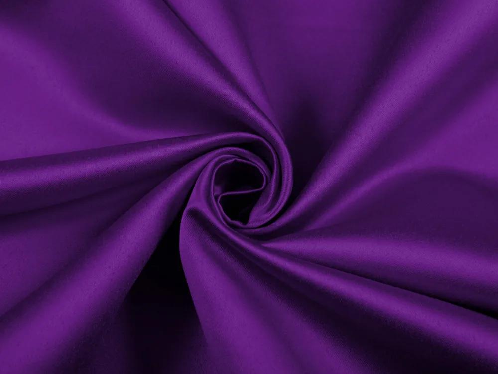 Biante Saténový obdĺžnikový obrus polyesterový Satén LUX-L044 Žiarivo fialový 100x140 cm