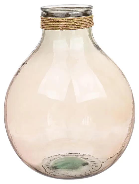 Váza tangaro 47.5 cm ružová MUZZA