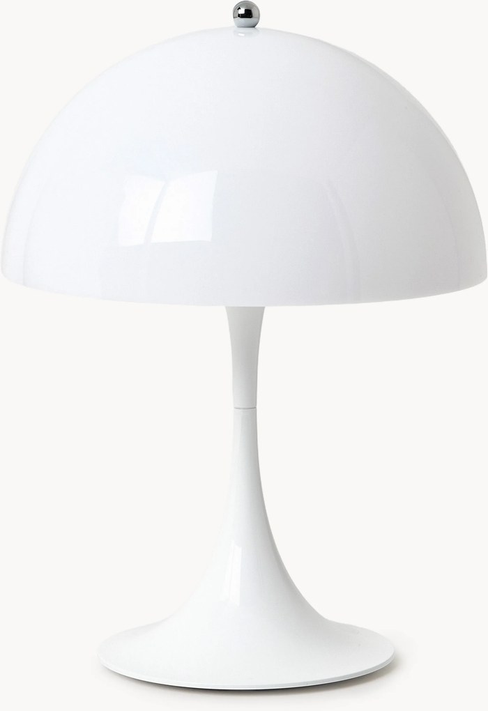 Prenosná stmievateľná stolová LED lampa Panthella 250, dizajn Verner Panton