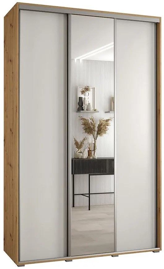 Skriňa 45 Canaris 3 150 artisan/biela/silver