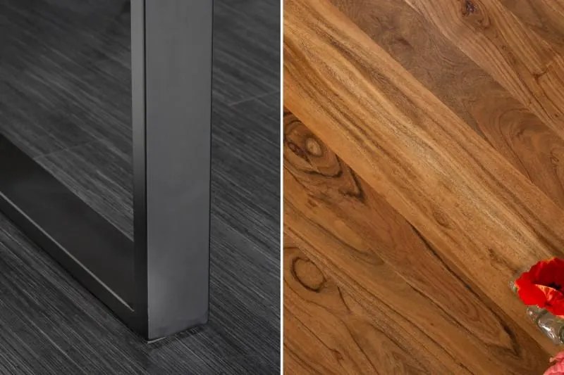 Invicta Interior - Masívny jedálenský stôl MAMMUT 180 cm akácia, prírodný
