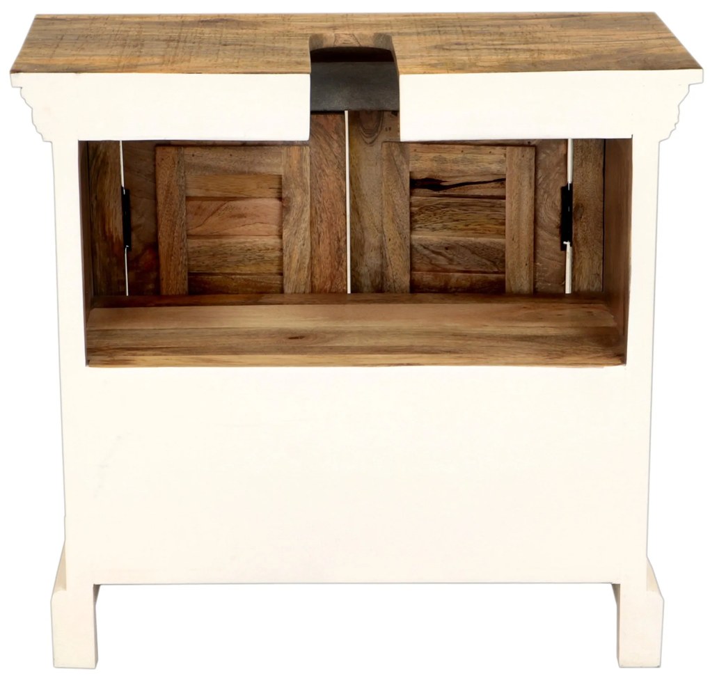 furniture-nabytek.cz - Kúpeľňová skrinka pod umývadlo 65x60x35 z dreva mango
