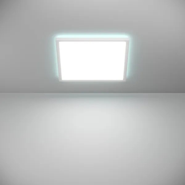 Eglo 901475 -LED RGBW St. kúpeľ. svietidlo ROVITO-Z 17,6W/230V 39x39cm IP44 biela