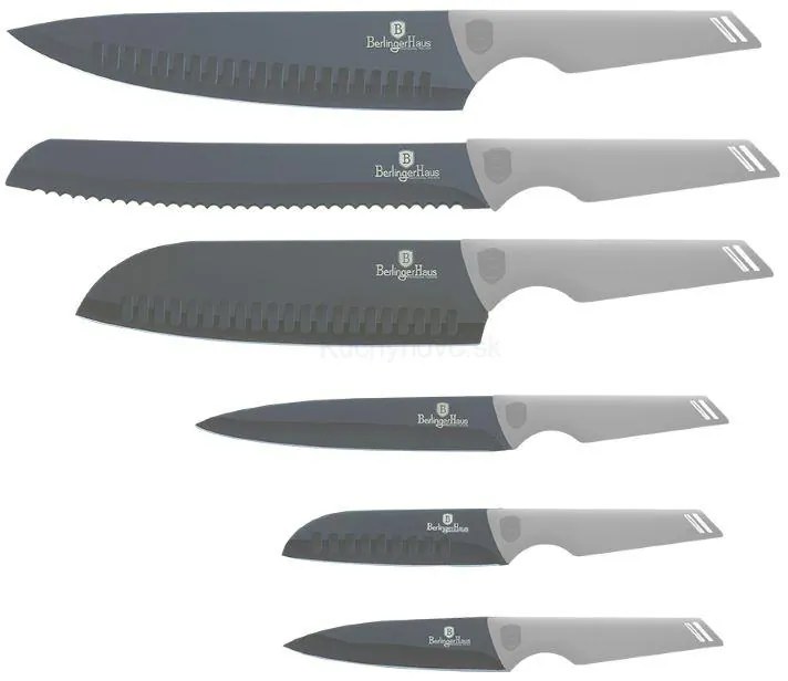 BERLINGERHAUS sada nožov Aspen Collection BH-2834, 6 ks