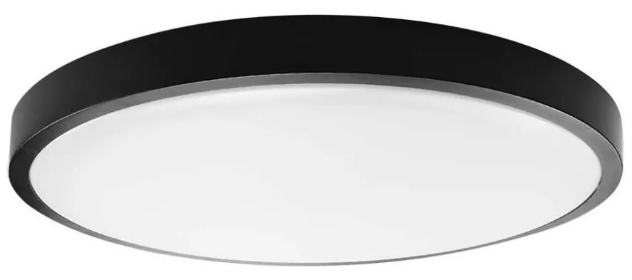 LED Kúpeľňové stropné svietidlo LED/18W/230V 3000K IP44 čierna