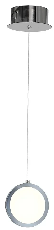 Závesné LED svietidlo Circolo, 1x LED 7w, 4000k, ch