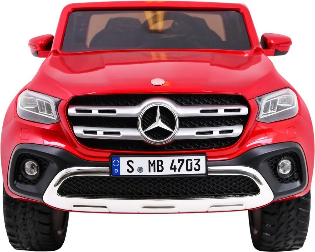 Ramiz Mercedes Benz Trieda X Detská farba Červený pickup