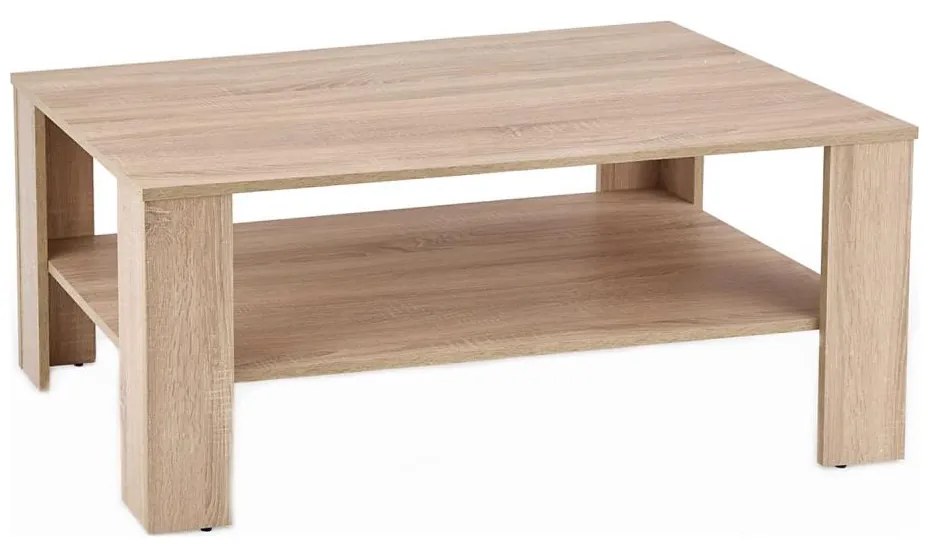 Konferenčný stolík KWADRO 53x110 cm dub sonoma