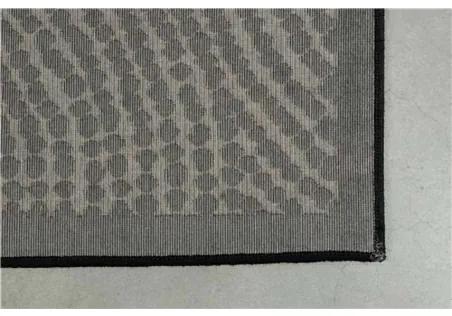 DUTCHBONE DOTS BROWN BLACK koberec 200 x 300 cm
