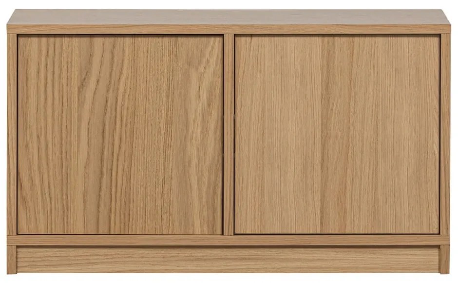Modulárny TV stolík v dekore duba v prírodnej farbe 77x44 cm Modulair – vtwonen