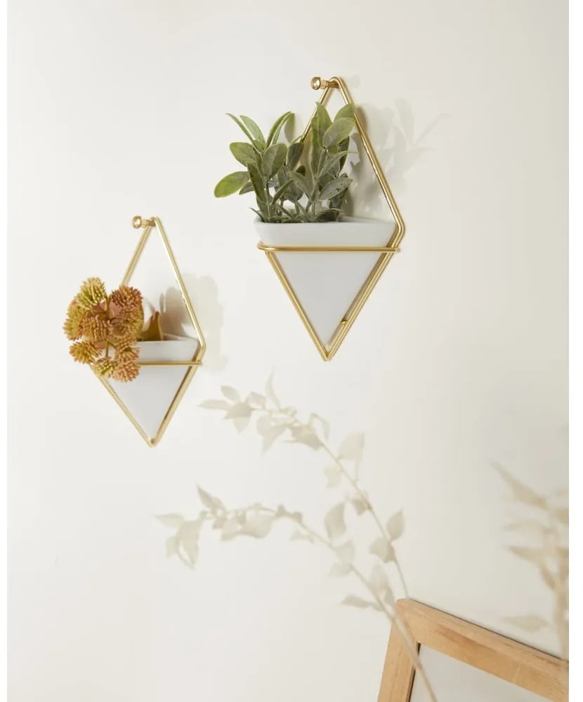 Závesné keramické kvetináče na bylinky v súprave 2 ks Trigg – Umbra