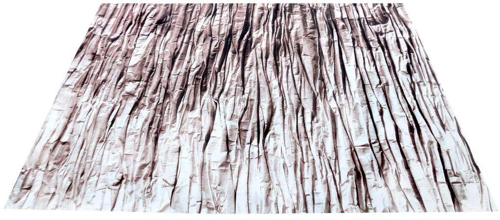 Tutumi, plyšový koberec Nature 4D vzor: béžová skala 140x200 cm, SHG-09007
