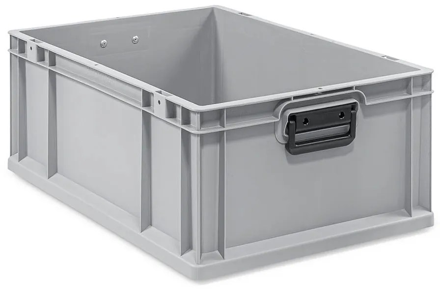 Balenie Eurobox NextGen Portable Duo – prenosná plastová euro prepravka bez víka