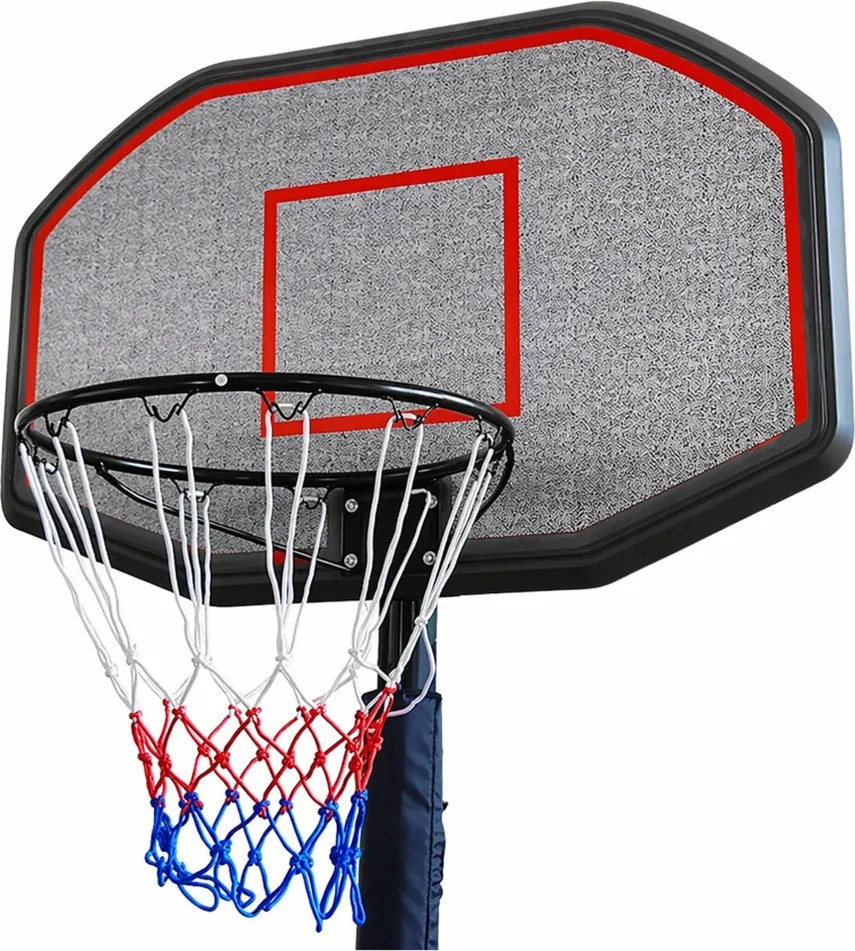 LEAN Sport Basketbalový kôš – prenosný nastaviteľný stojan 190–250 cm CDB-003A