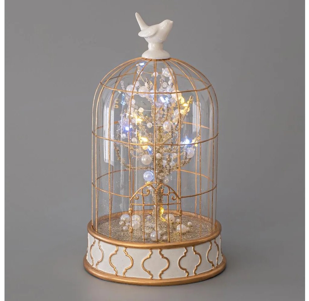 LED Vianočná dekorácia 12xLED/3xAAA teplá biela