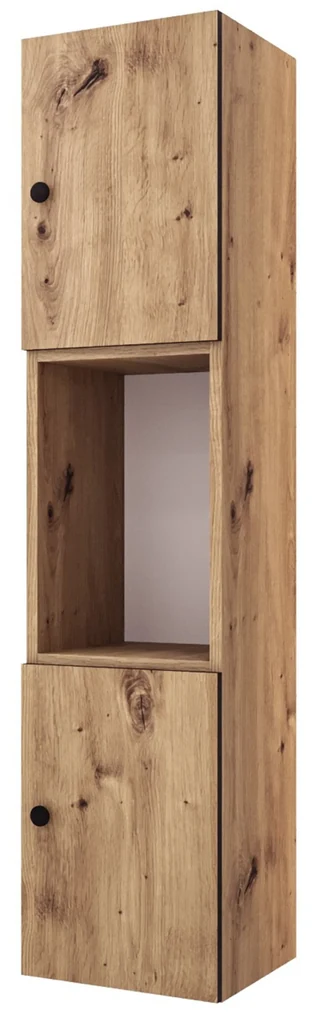 Kúpeľňová skrinka 135 cm Carman (dub artisan). Vlastná spoľahlivá doprava až k Vám domov. 1042142