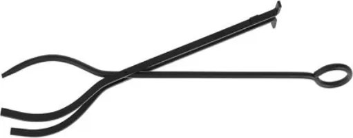 Kaminer PK011 Kôš na drevo a krbové náradie 30x40x73cm čierna