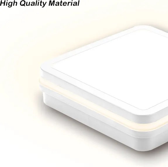 Brilagi - LED Vonkajšie svietidlo BENE LED/24W/230V 26x26 cm biela IP54