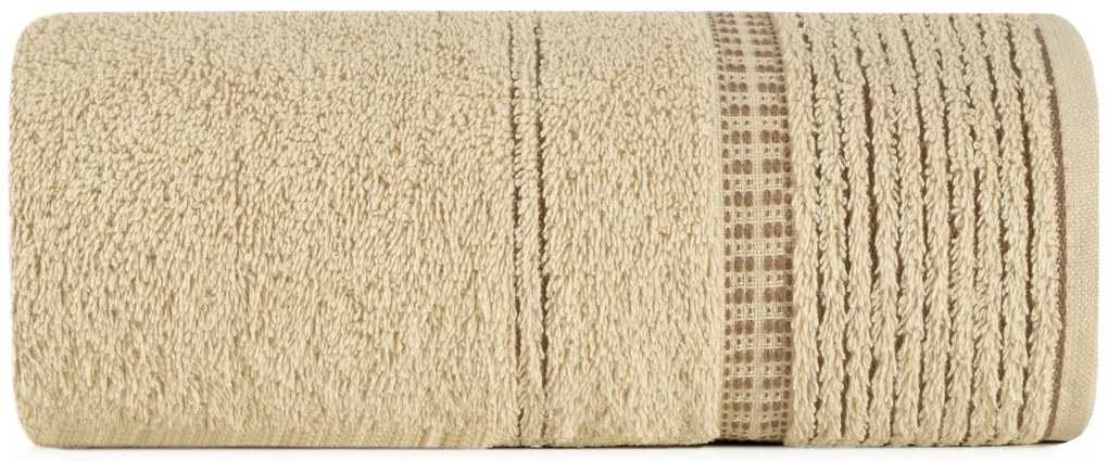 BAVLNENÝ UTERÁK TAYLOR 50X90 CM BÉŽOVÁ