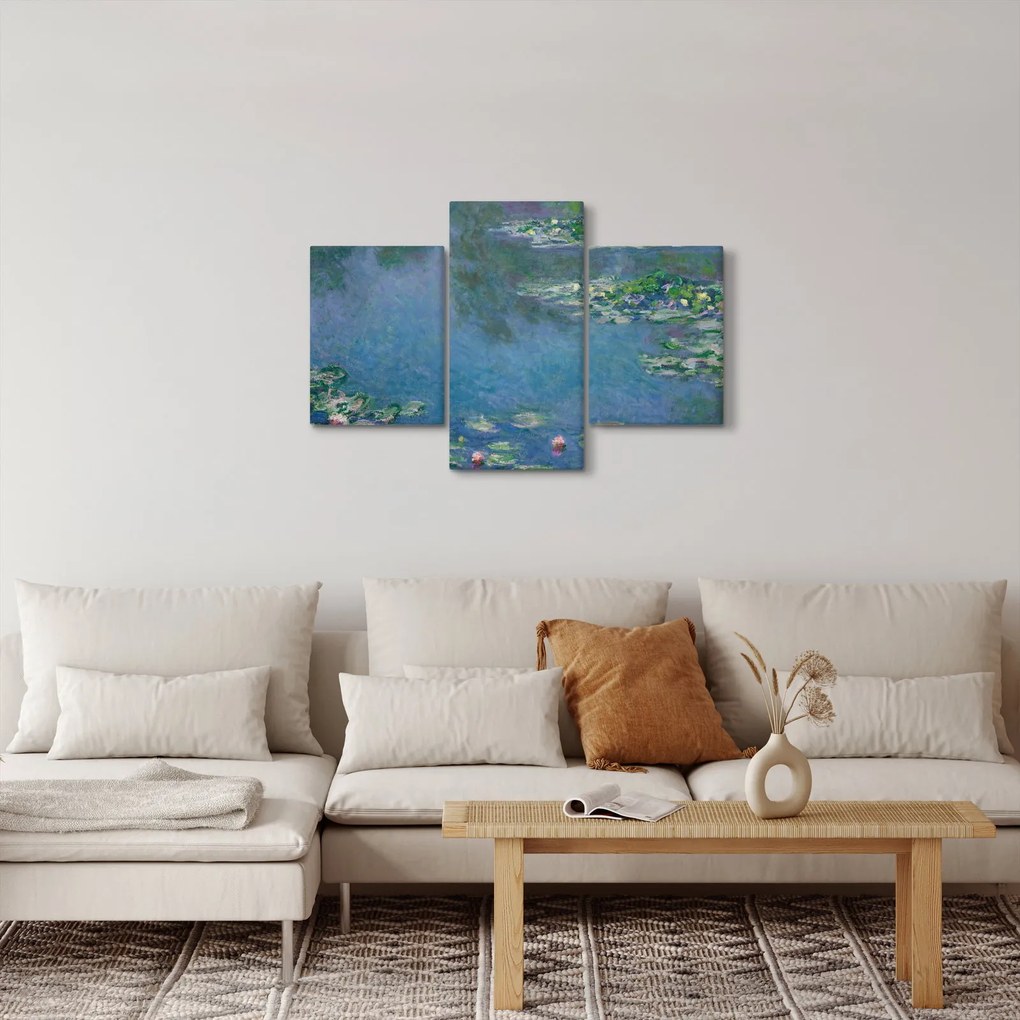 Obraz - Claude Monet, Water Lilies, reprodukcia (90x60 cm)