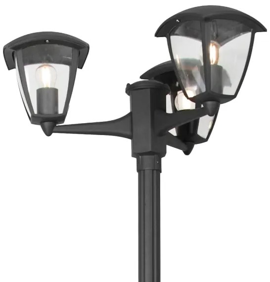 Brilagi -  LED Vonkajšia lampa LUNA 3xE27/60W/230V IP44