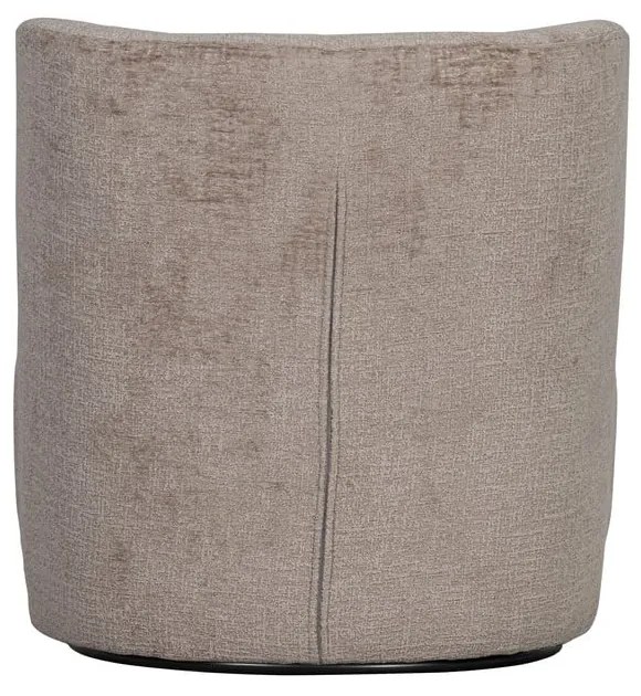 Svetlohnedé zamatové kreslo Atty – WOOOD