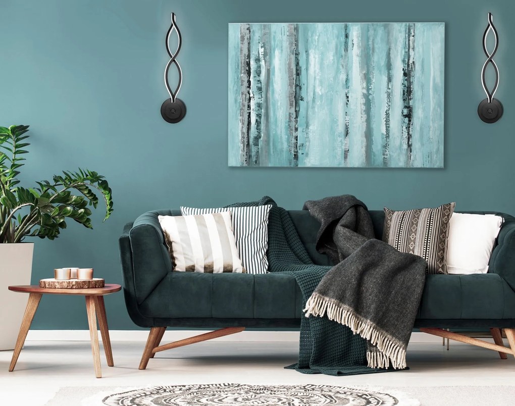 Nástenná lampa Led APP1048-W čierna