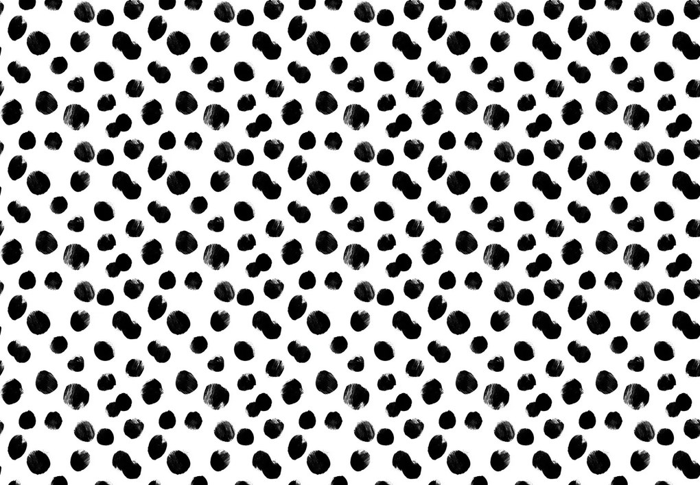 Fototapeta - Čierne škvrny (147x102 cm)