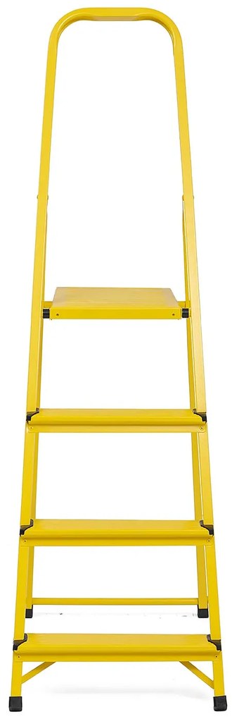 Elkop Oceľový rebrík žltý, 4 priečky
