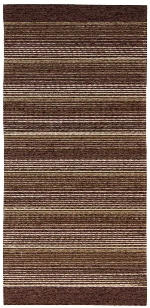 Oriental Weavers, Prateľný behúň Laos 142 / 999X, 120x160, hnedá, chodba / predsieň