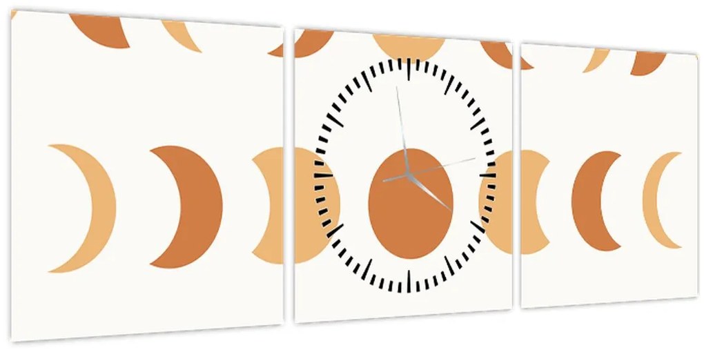 Obraz - Dream creations N⁰2 (s hodinami) (90x30 cm)