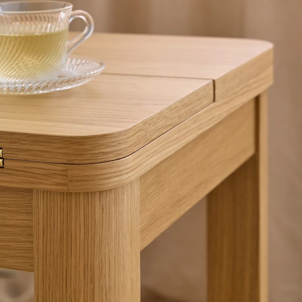 Jídelní rozkládací stůl Southampton 45/90 cm dub přírodní