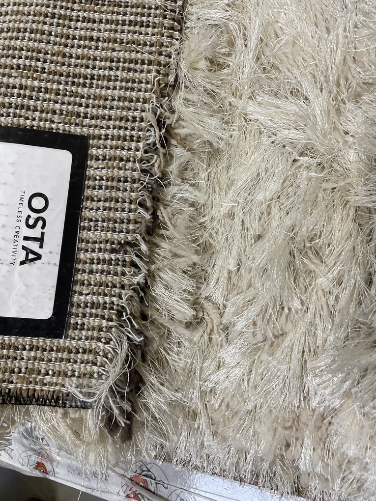 Osta, POŠKODENÝ Kusový koberec Rhapsody 2501 100, 120x170, biela, obývacia izba