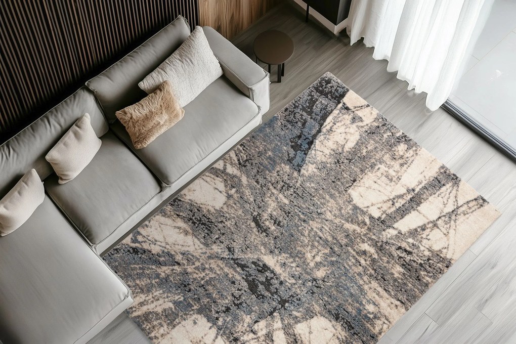 Kusový koberec My Bologna 460 Blue, 80x150, modrá, chodba / predsieň, Obsession