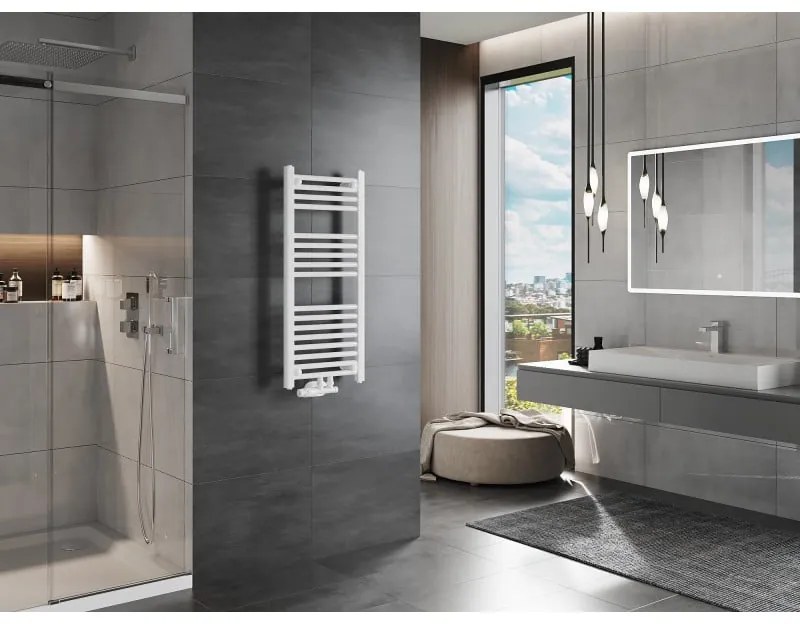 Mexen Mars, vykurovacie teleso 900 x 400 mm, 309 W, biela, W110-0900-400-00-20