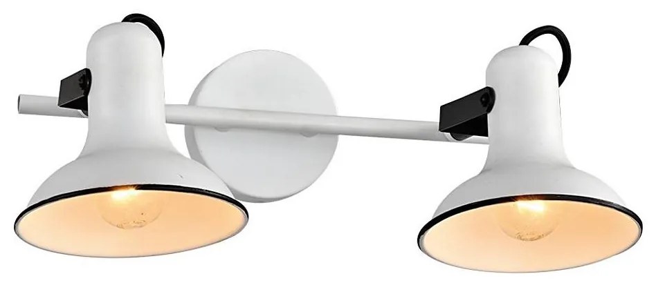 Prezent 75474 - Nástenné bodové svietidlo ANDORA 2xE14/40W/230V biela