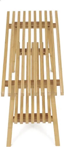 Bambusový botník prírodný DR-B061 NAT